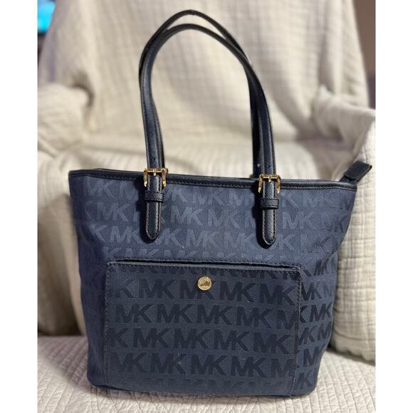 Michael Kors Jet Set Monogram Shoulder bag - Picture 1 of 9